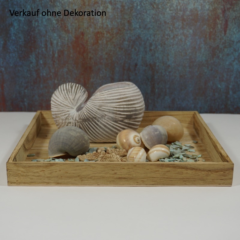 maritime Dekomuschel zum Bepflanzen