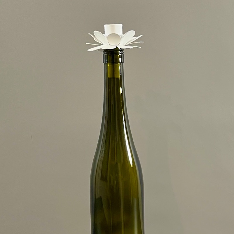 Kerzenhalter -Fiore- für Flaschenhälse