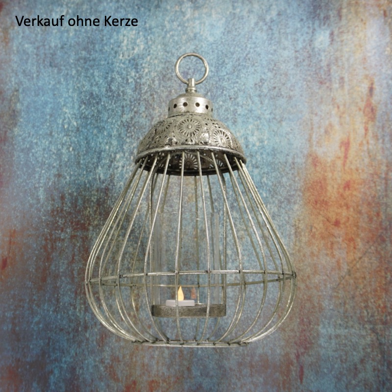 hängendes Windlicht -Vitoria- (40cm)