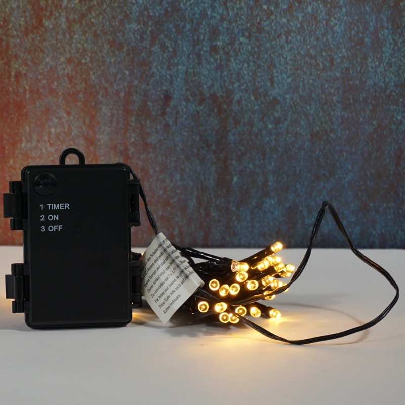 Lichterkette für den Außenbereich (50 LED. Timer, 360cm)