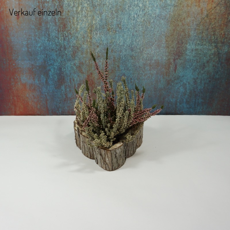 bepflanzbares Herz aus Rinde (20x19cm)