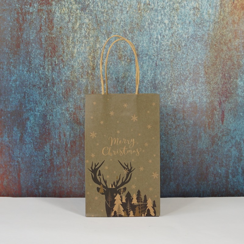 Geschenktüte Hirschmotiv (21cm)