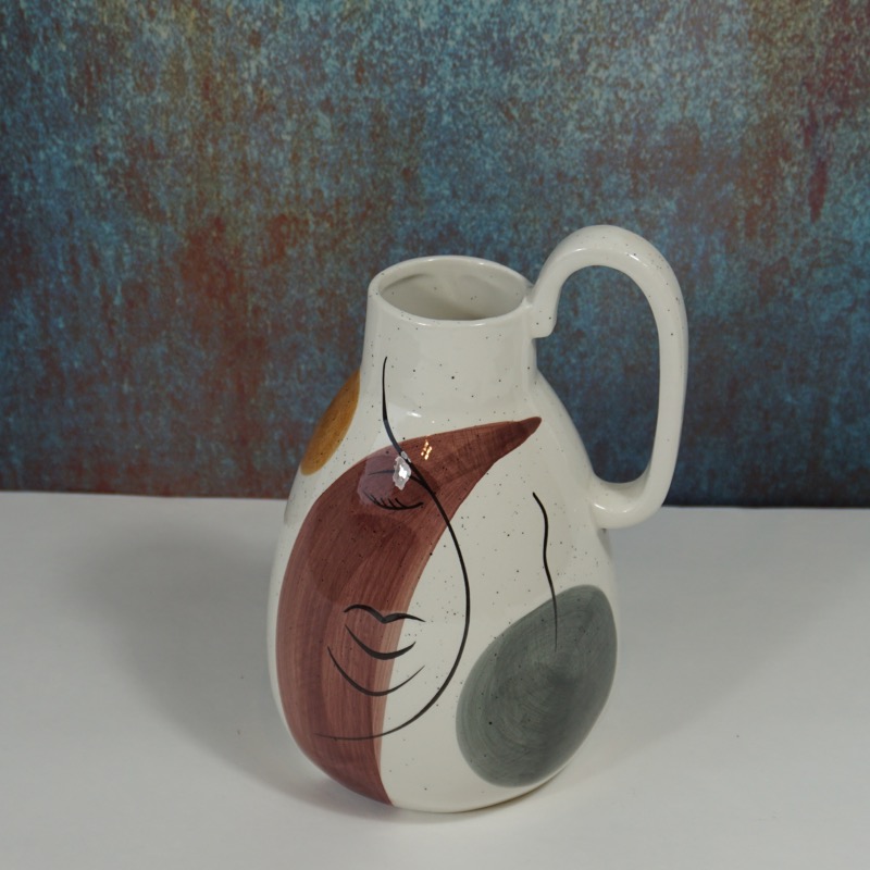 bunter Krug mit Gesicht (23cm)