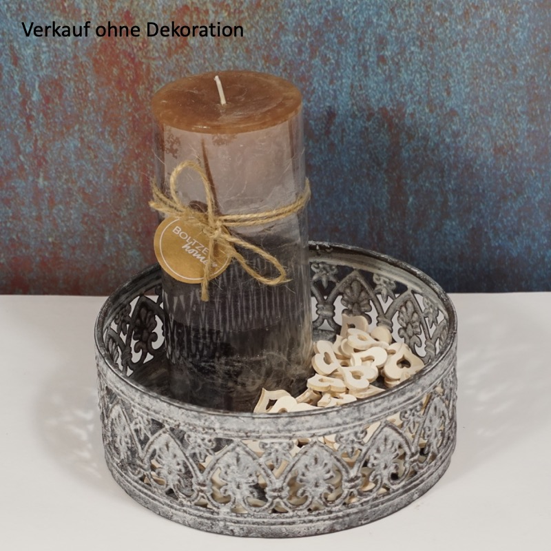 Metallschale -Tracy- (klein, Ø16)