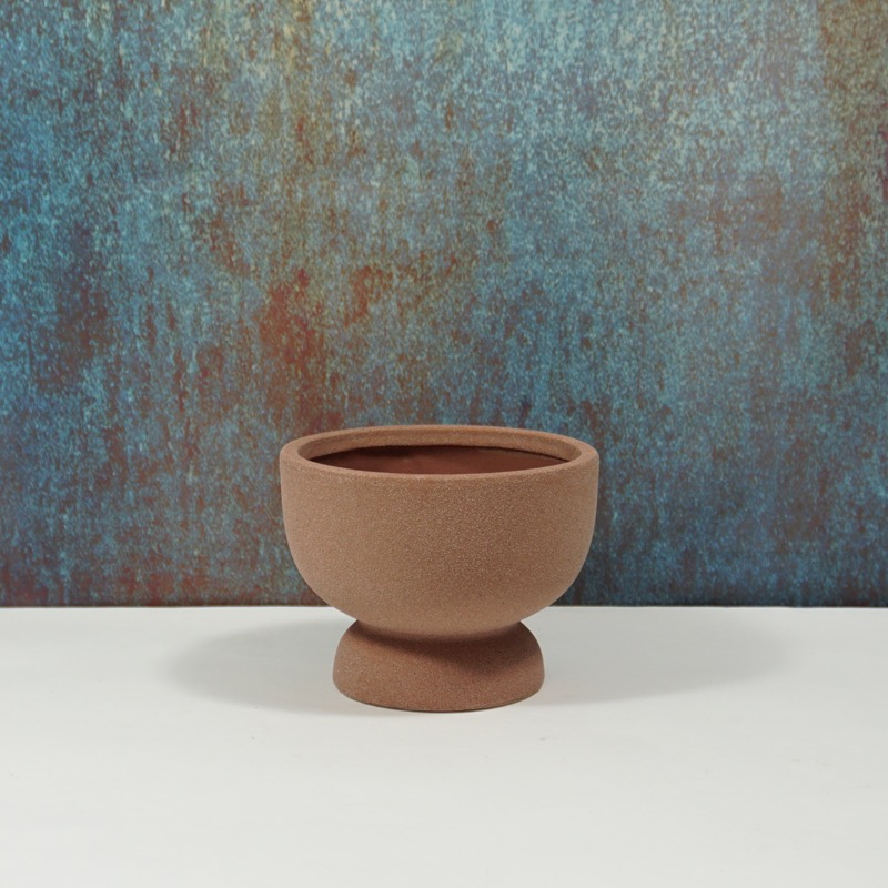 brauner Schalenpokal -Saya- (Ø12cm)