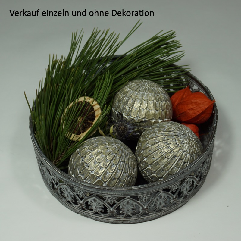 goldfarbene Dekokugel (Ø7cm)
