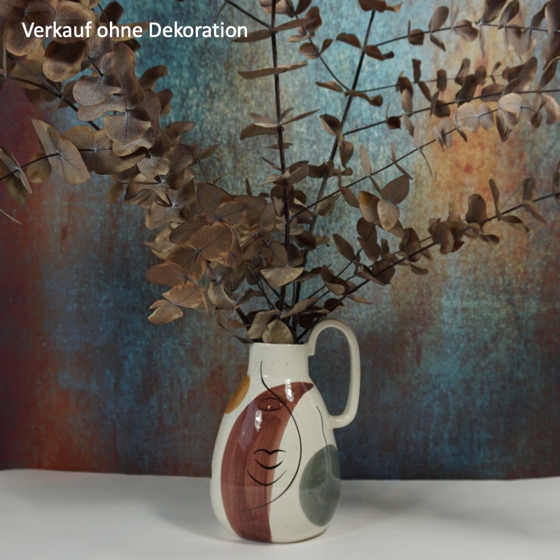 bunter Krug mit Gesicht (23cm)