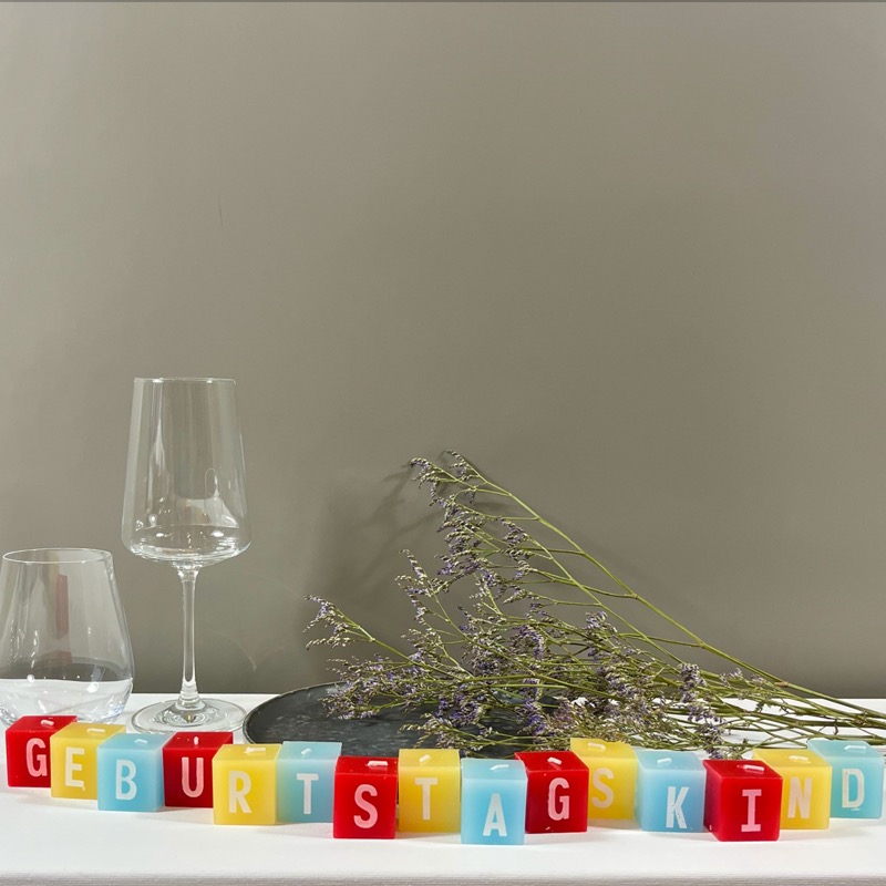 Kerzenblock "Geburtstagskind" (15er Set)